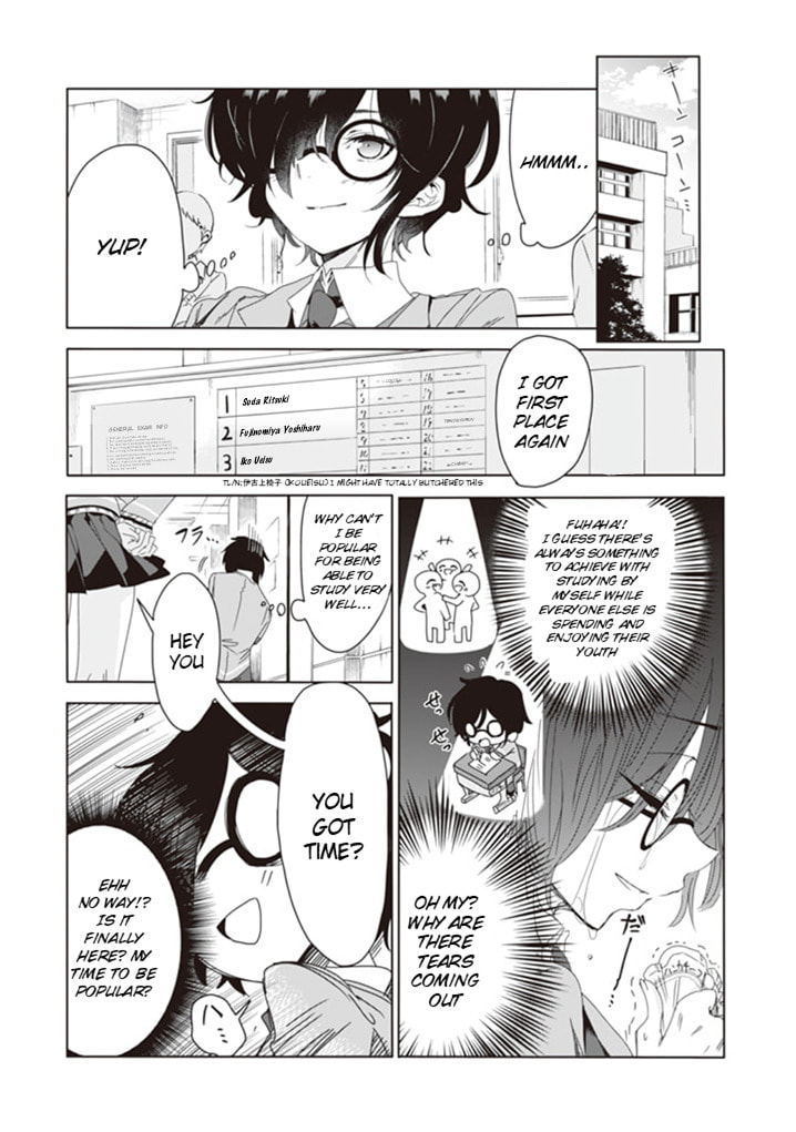 Class de Incha no Ore ga Jitsu wa Daininki Band no Vocal na Ken Chapter 1 page 18 - 