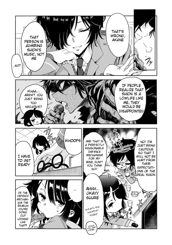 Class de Incha no Ore ga Jitsu wa Daininki Band no Vocal na Ken Chapter 1 page 7 - 