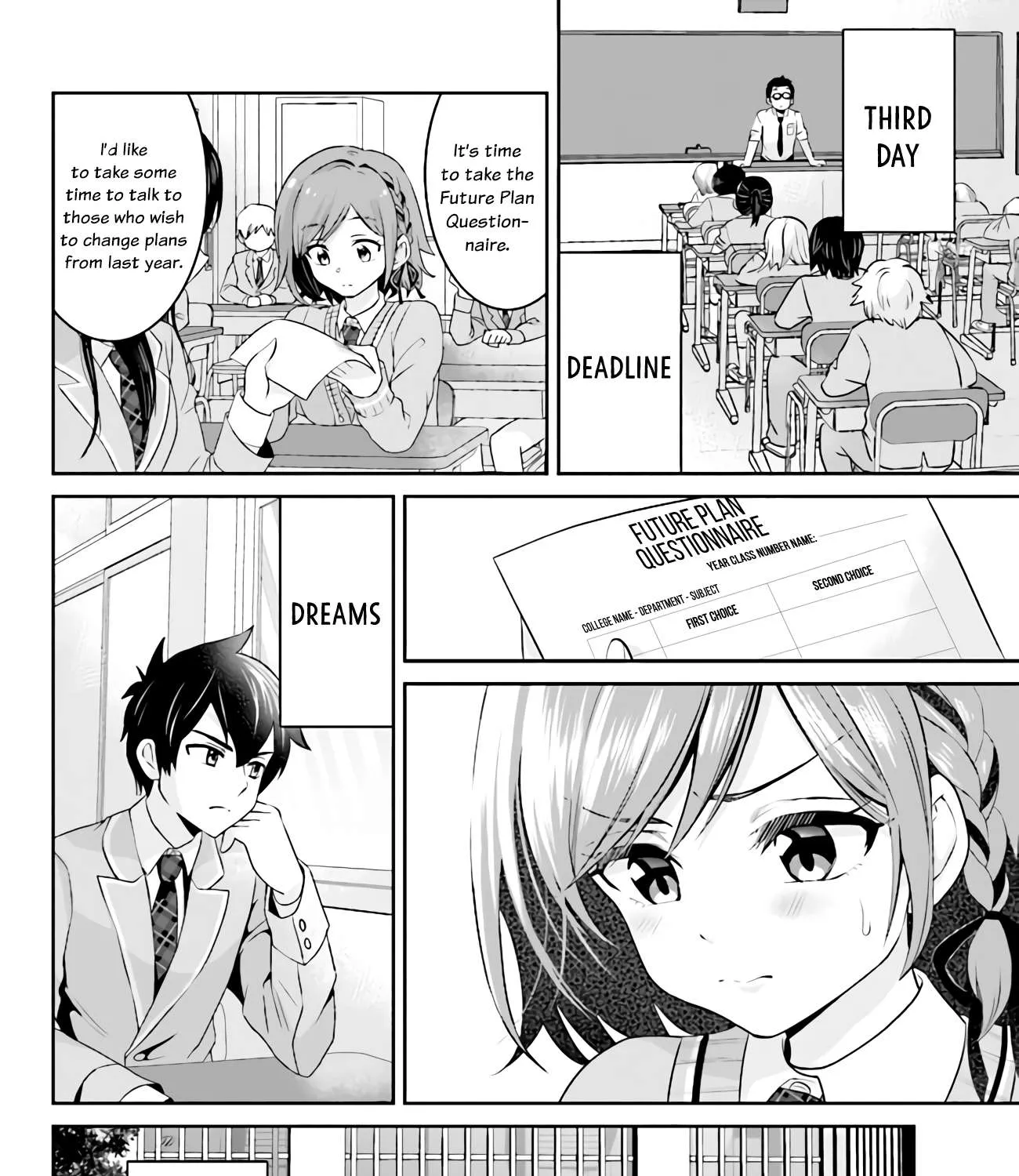 Class no Daikirai na Joshi to Kekkon Suru Koto ni Natta Chapter 2.2 page 1 - 