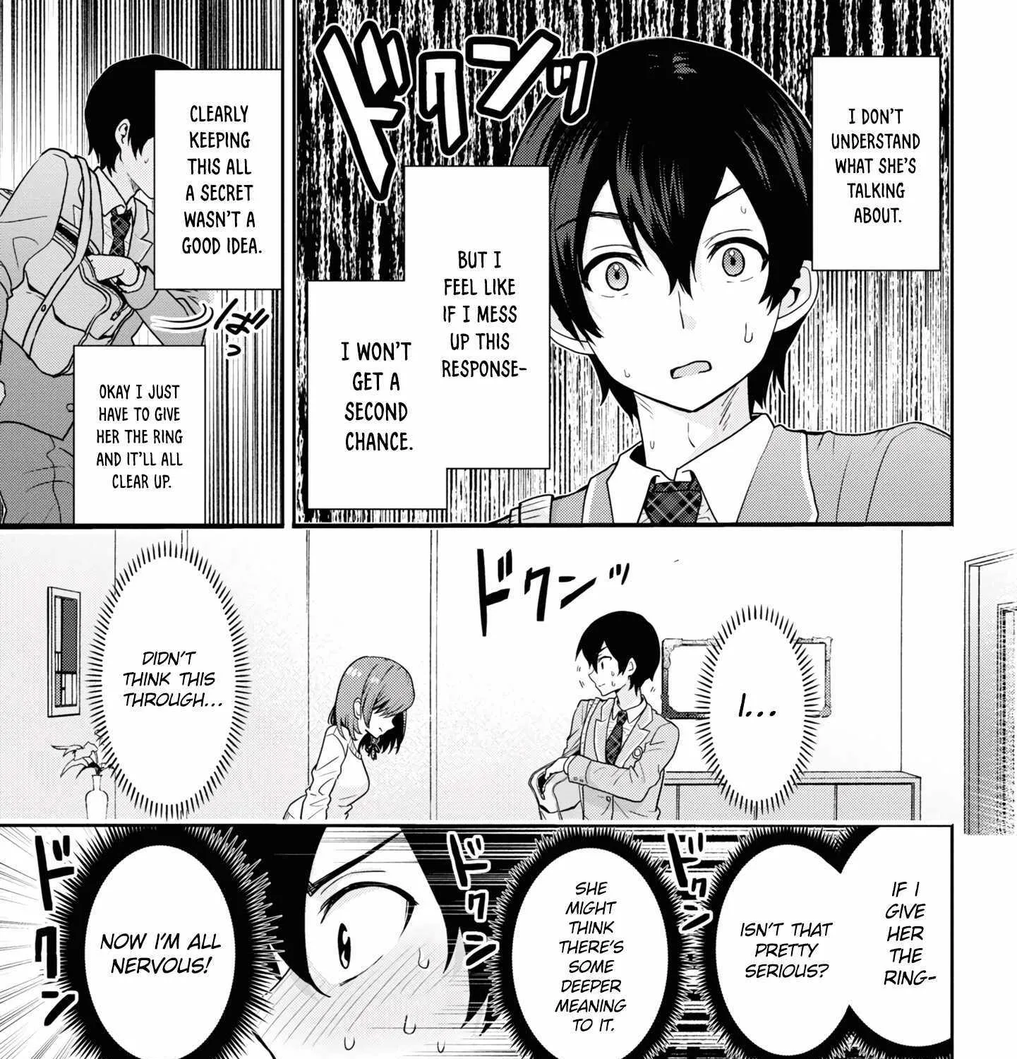 Class no Daikirai na Joshi to Kekkon Suru Koto ni Natta Chapter 22.1 page 37 - 