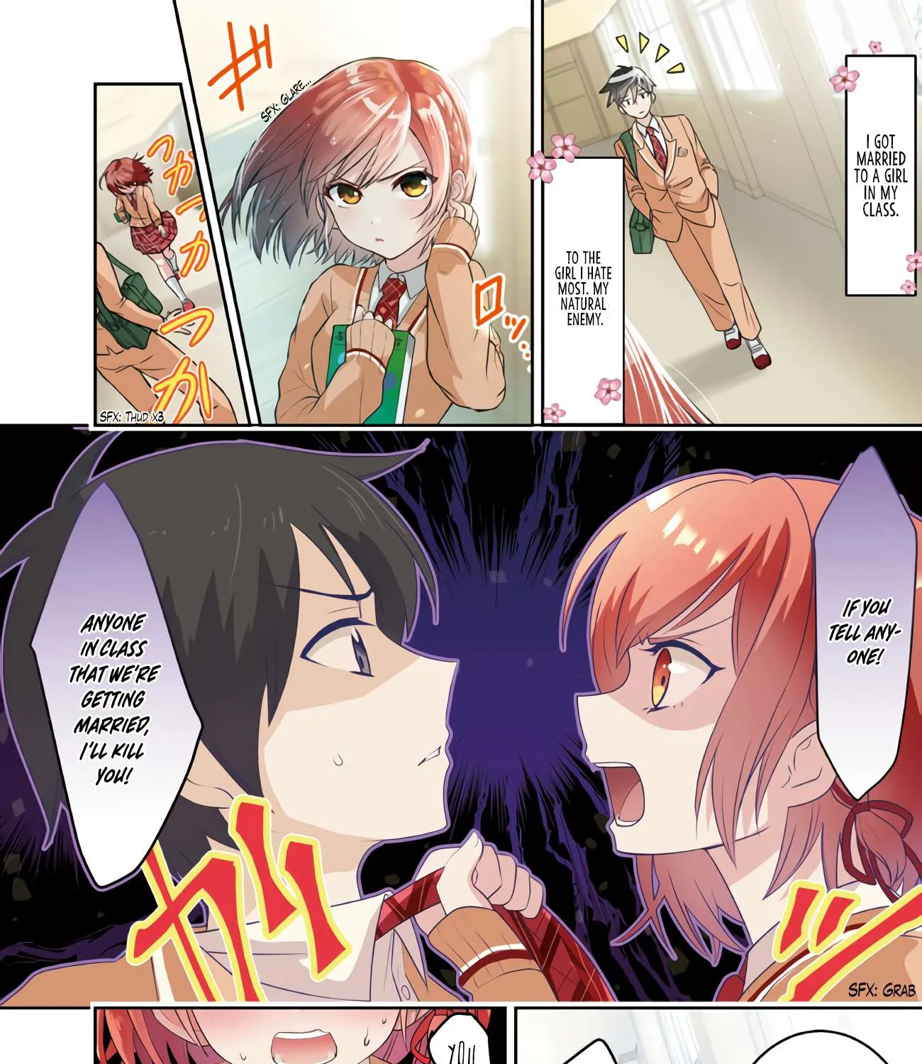 Class no Daikirai na Joshi to Kekkon Suru Koto ni Natta Chapter 3.1 page 2 - 