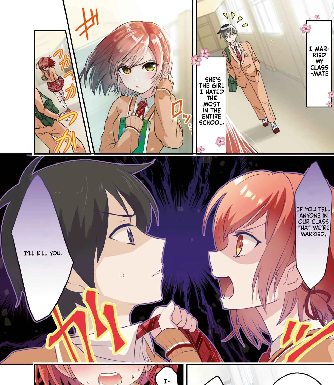 Class no Daikirai na Joshi to Kekkon Suru Koto ni Natta Chapter 3 page 2 - 