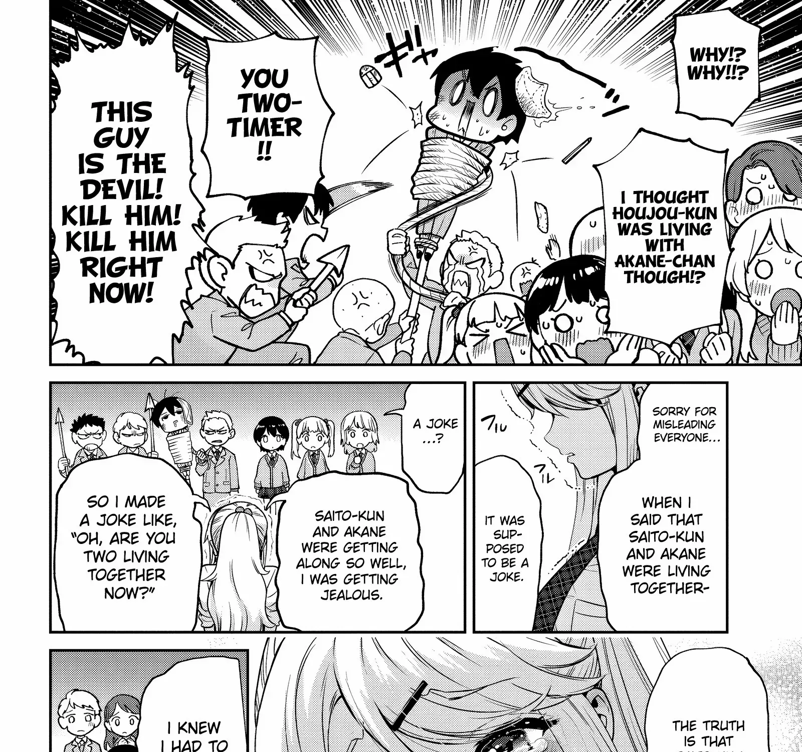 Class no Daikirai na Joshi to Kekkon Suru Koto ni Natta Chapter 31.2 page 8 - 