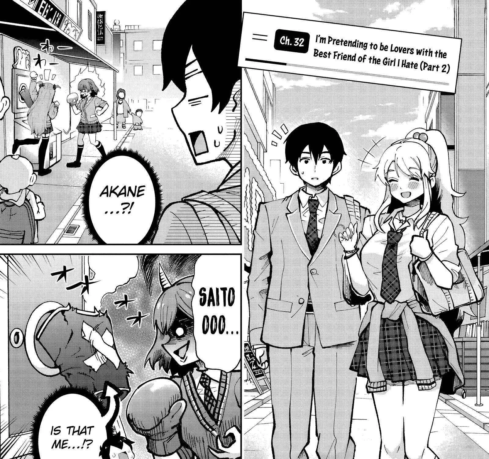 Class no Daikirai na Joshi to Kekkon Suru Koto ni Natta Chapter 32.1 page 2 - 