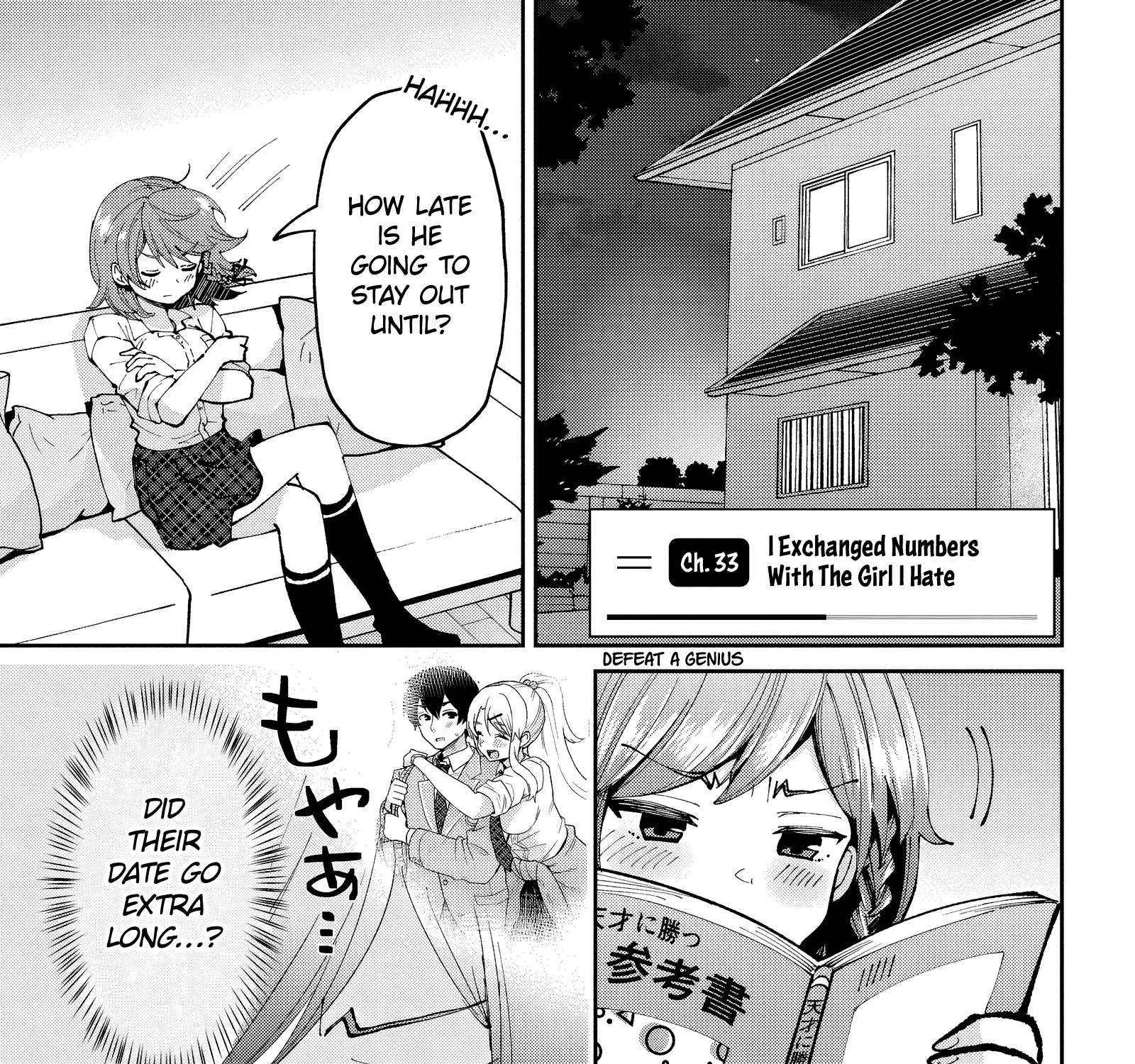 Class no Daikirai na Joshi to Kekkon Suru Koto ni Natta Chapter 33.1 page 3 - 