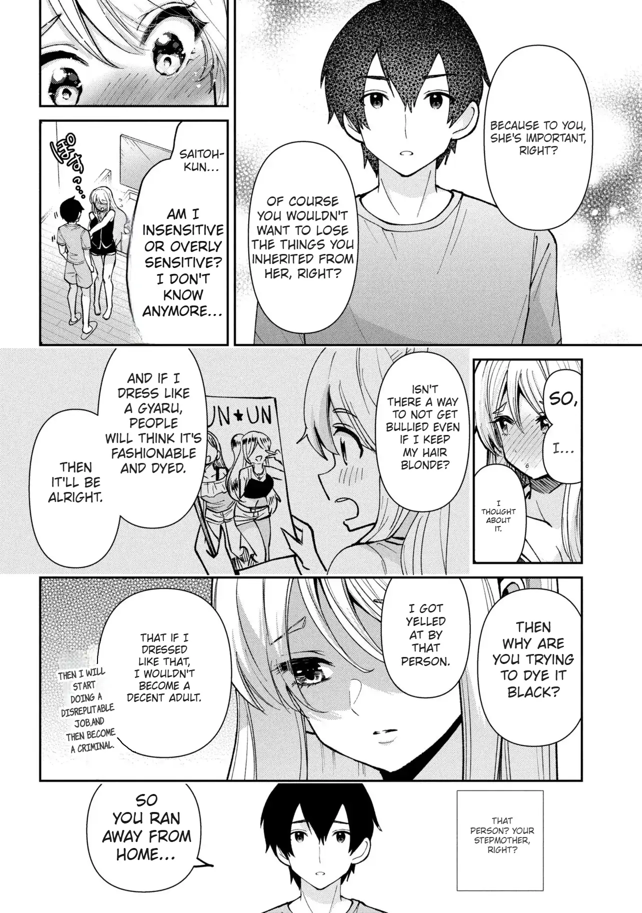Class no Daikirai na Joshi to Kekkon Suru Koto ni Natta Chapter 40.1 page 21 - 