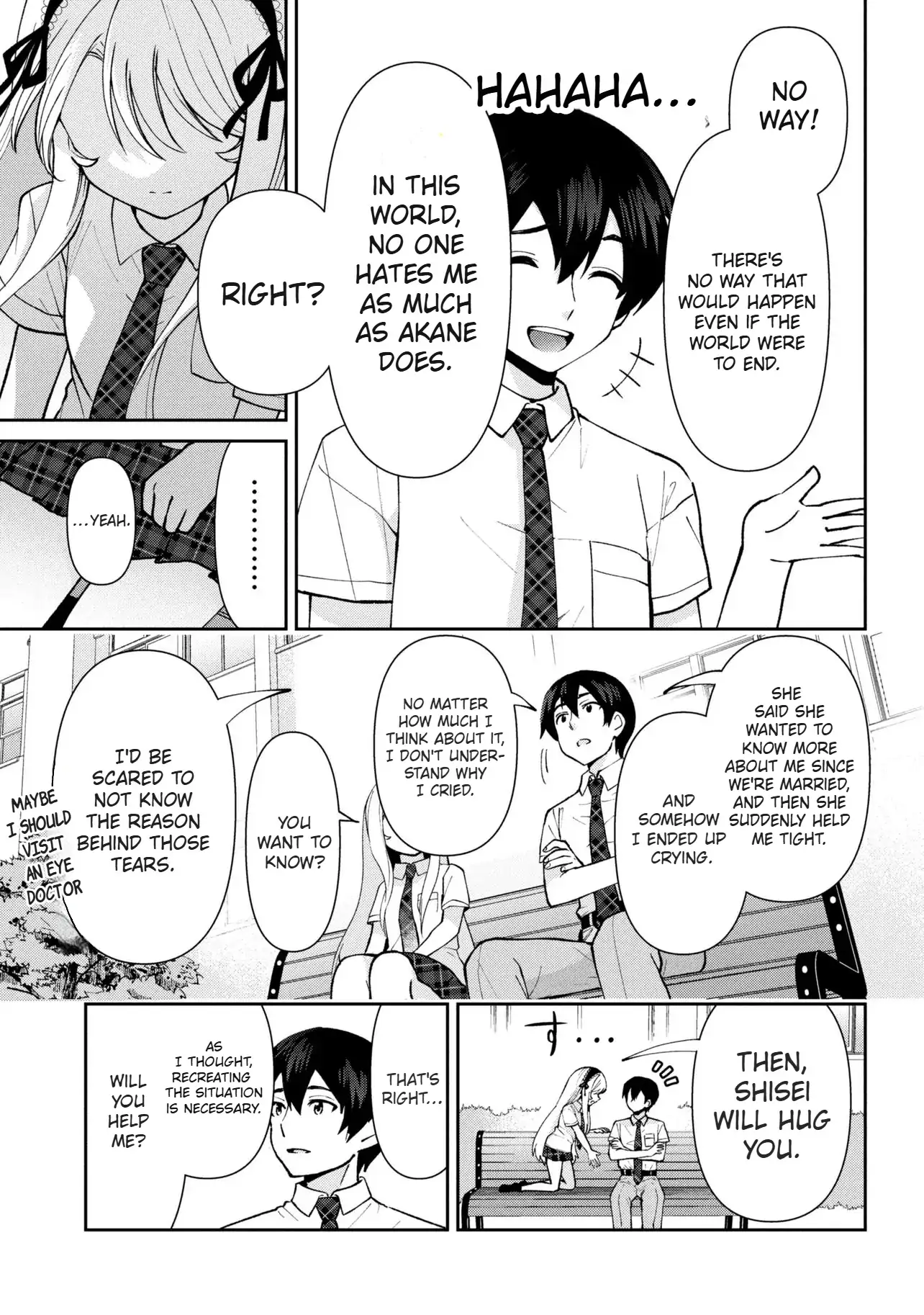 Class no Daikirai na Joshi to Kekkon Suru Koto ni Natta Chapter 42.1 page 12 - 