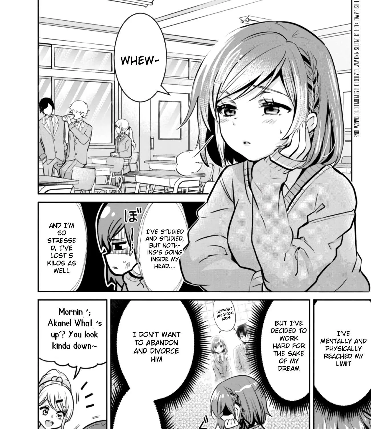 Class no Daikirai na Joshi to Kekkon Suru Koto ni Natta Chapter 6.1 page 2 - 