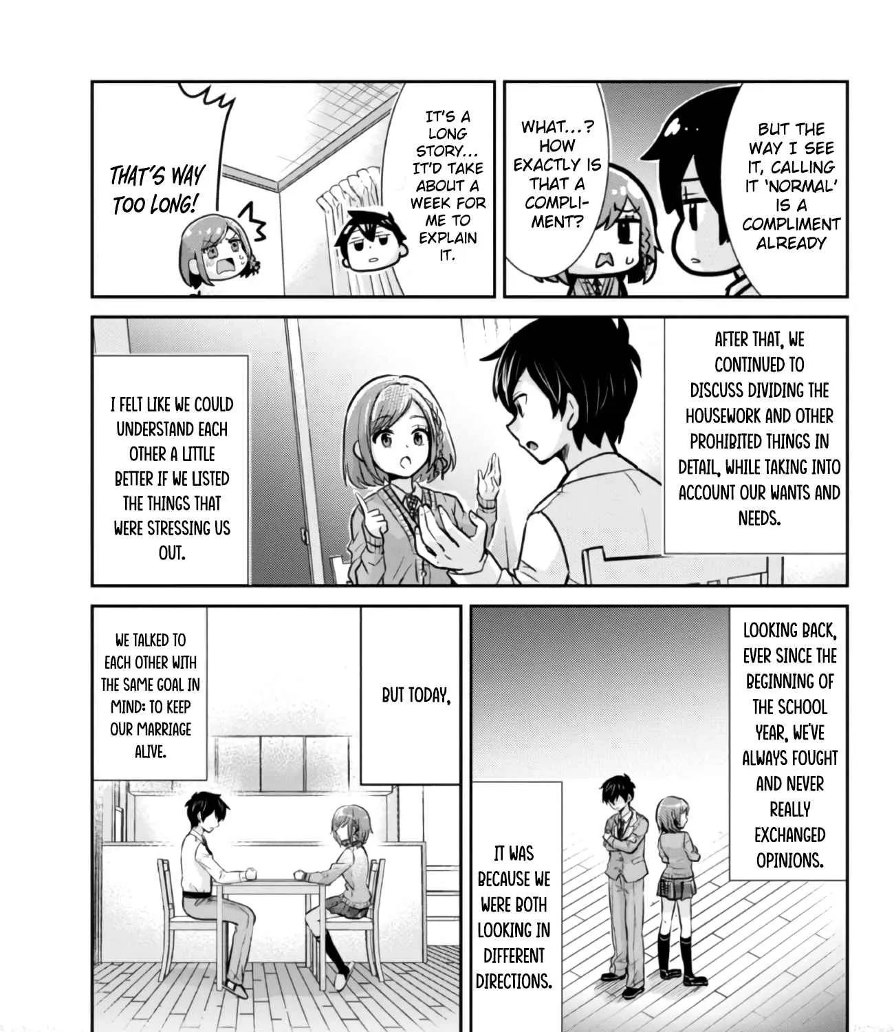 Class no Daikirai na Joshi to Kekkon Suru Koto ni Natta Chapter 6.5 page 2 - 