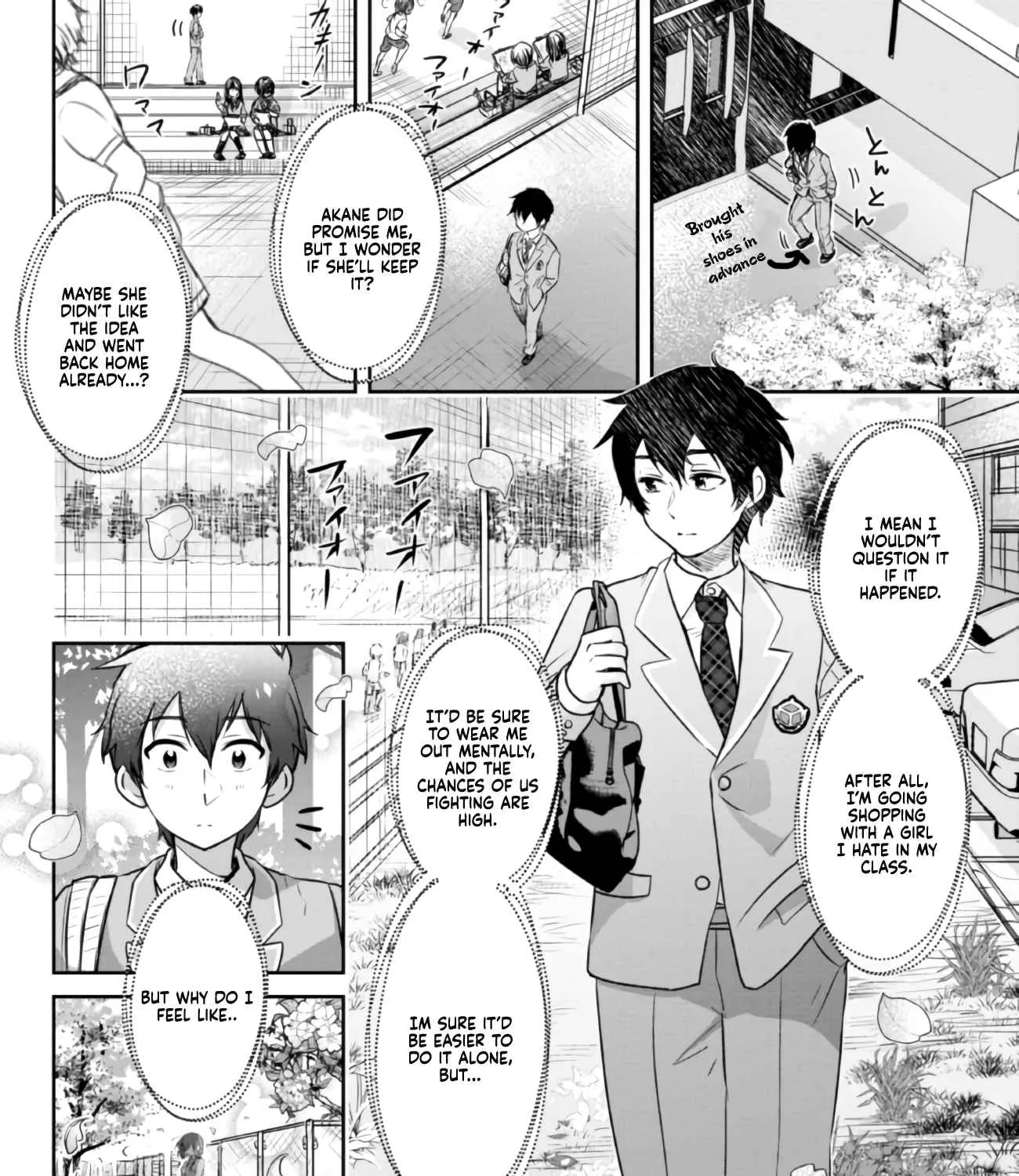 Class no Daikirai na Joshi to Kekkon Suru Koto ni Natta Chapter 7.5 page 4 - 