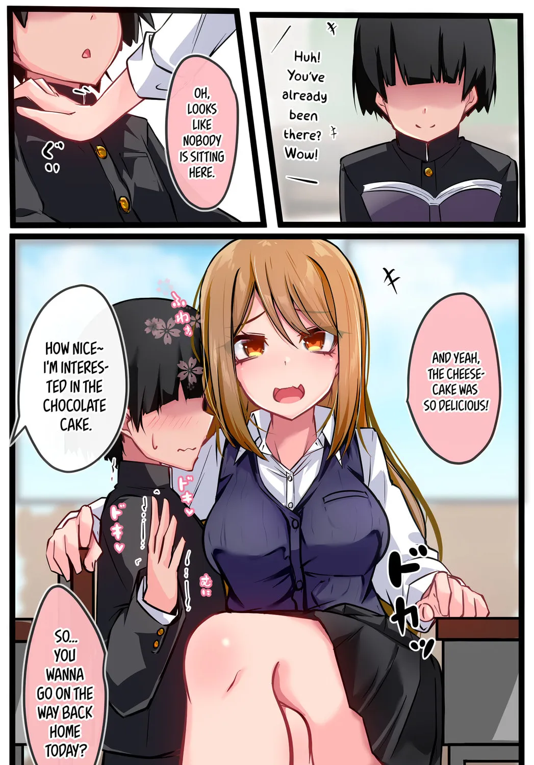 Class no Gal ni Kuuki Atsukai Sareteimasu Chapter 1 page 1 - 