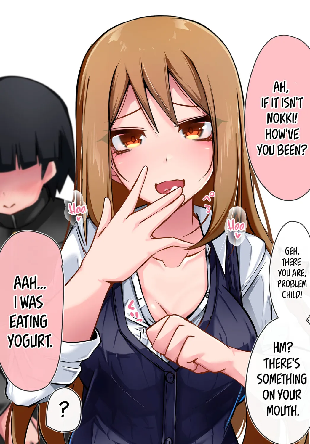 Class no Gal ni Kuuki Atsukai Sareteimasu Chapter 13 page 1 - 