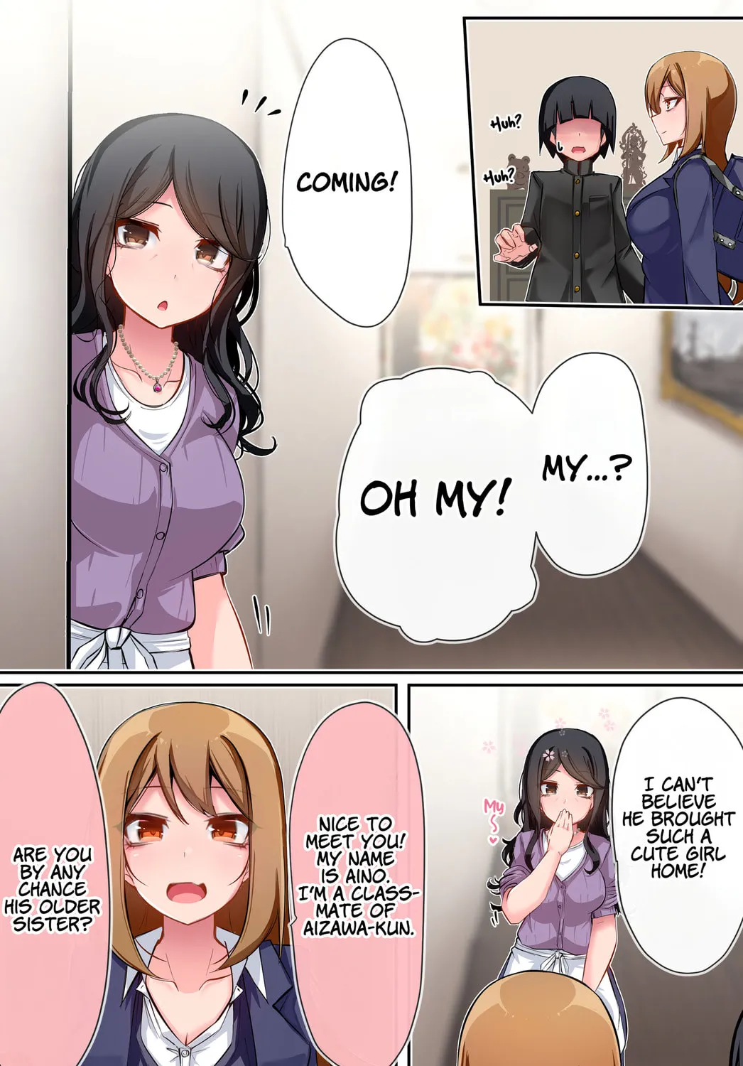 Class no Gal ni Kuuki Atsukai Sareteimasu Chapter 18 page 1 - 