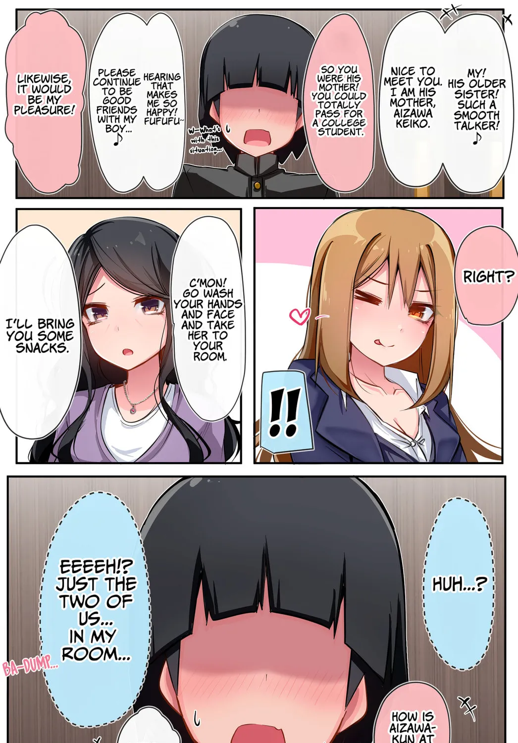Class no Gal ni Kuuki Atsukai Sareteimasu Chapter 18 page 3 - 