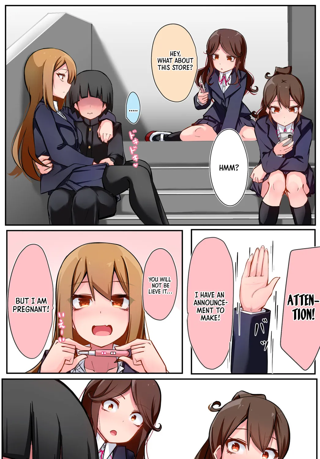 Class no Gal ni Kuuki Atsukai Sareteimasu Chapter 21 page 1 - 