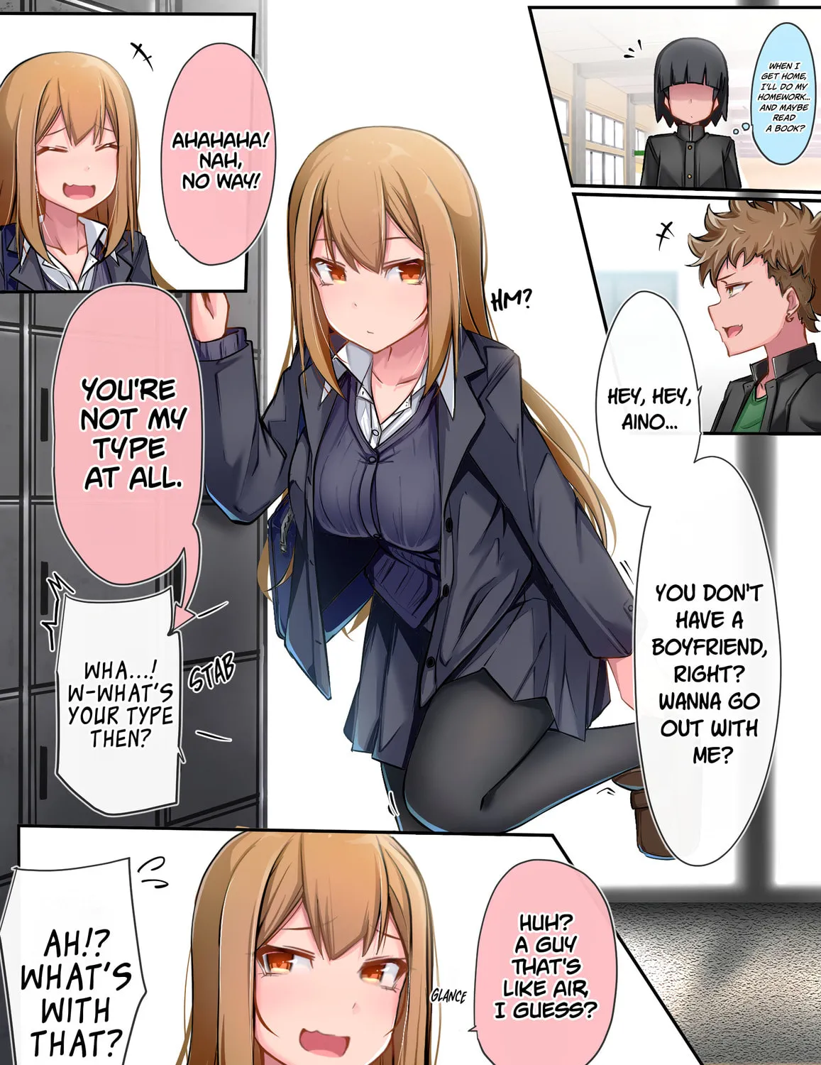 Class no Gal ni Kuuki Atsukai Sareteimasu Chapter 23.4 page 1 - 