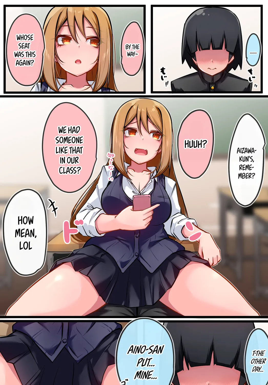 Class no Gal ni Kuuki Atsukai Sareteimasu Chapter 6 page 1 - 