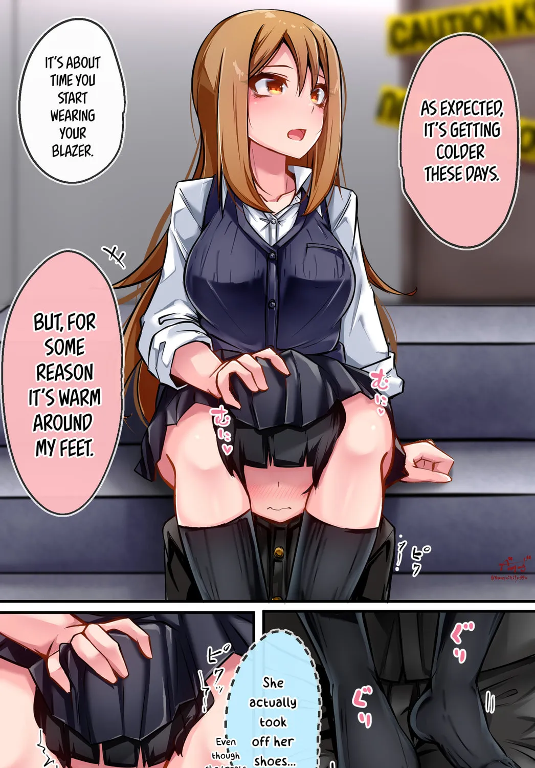 Class no Gal ni Kuuki Atsukai Sareteimasu Chapter 9 page 3 - 