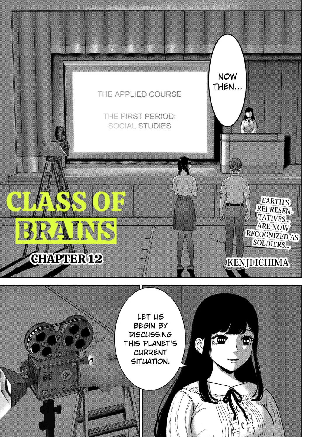 Class of Brains Chapter 12 page 1 - 