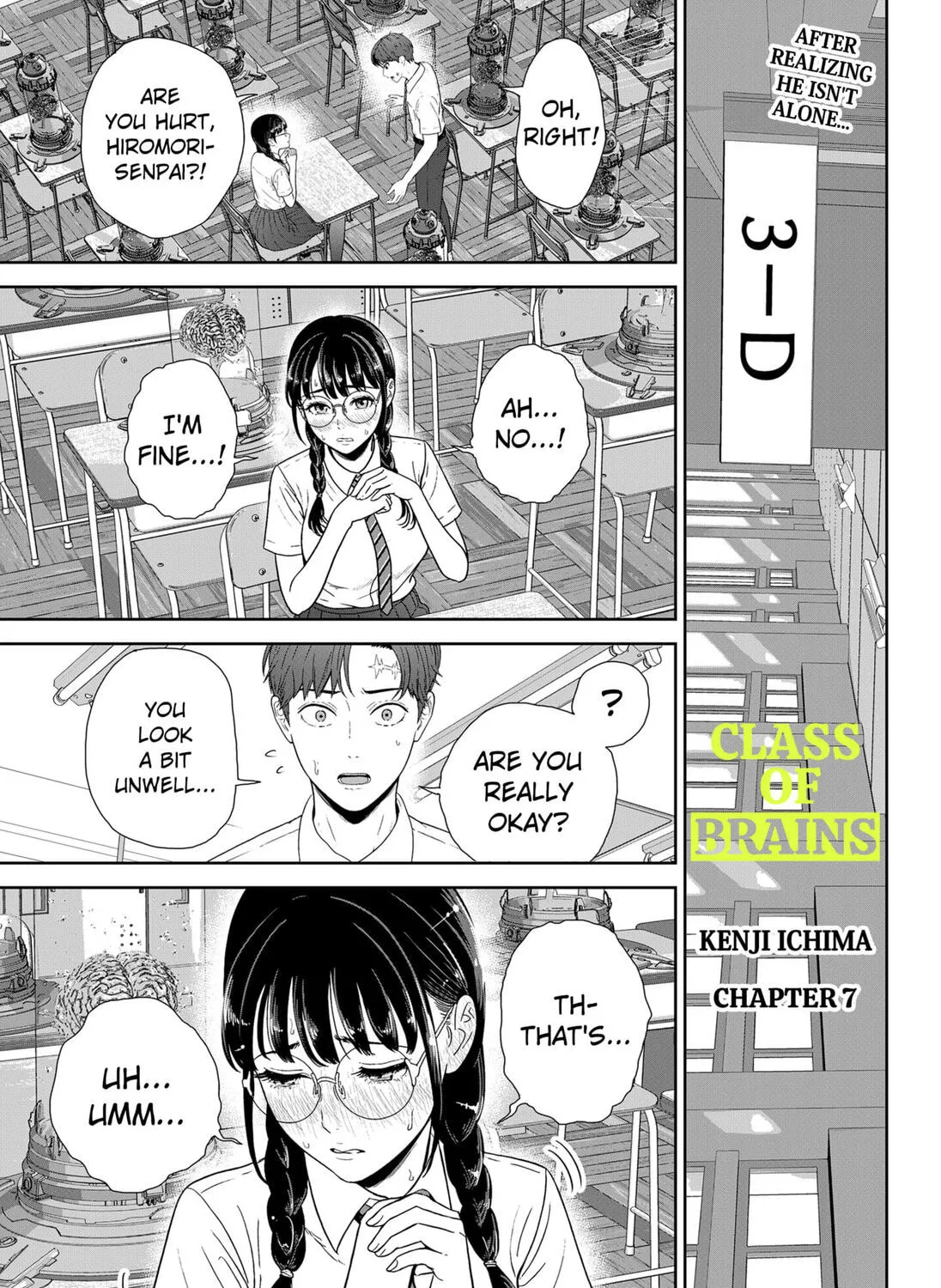 Class of Brains Chapter 7 page 1 - 