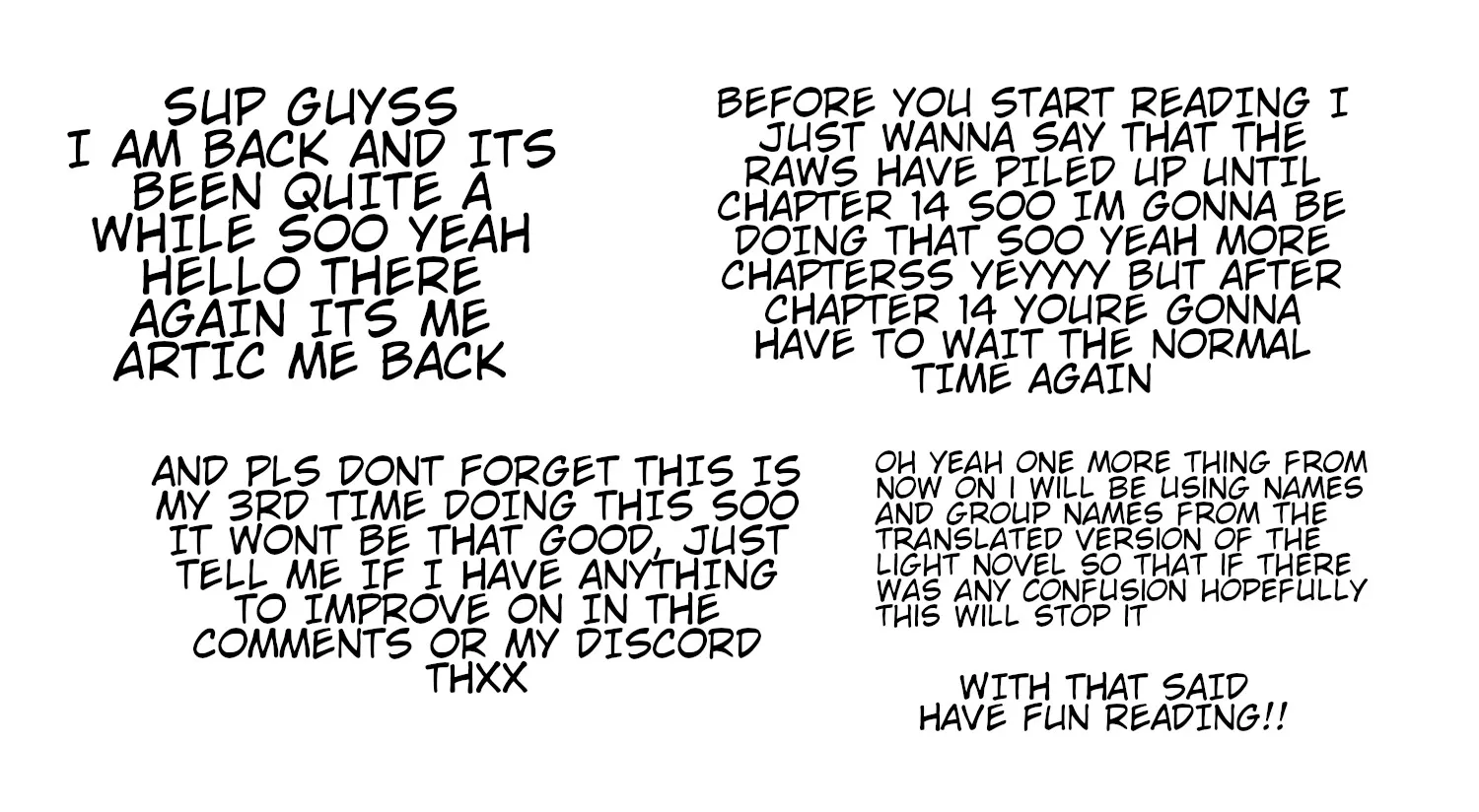 Class Saiyasune de Urareta Ore wa, Jitsu wa Saikyou Parameter Chapter 12.1 page 1 - 