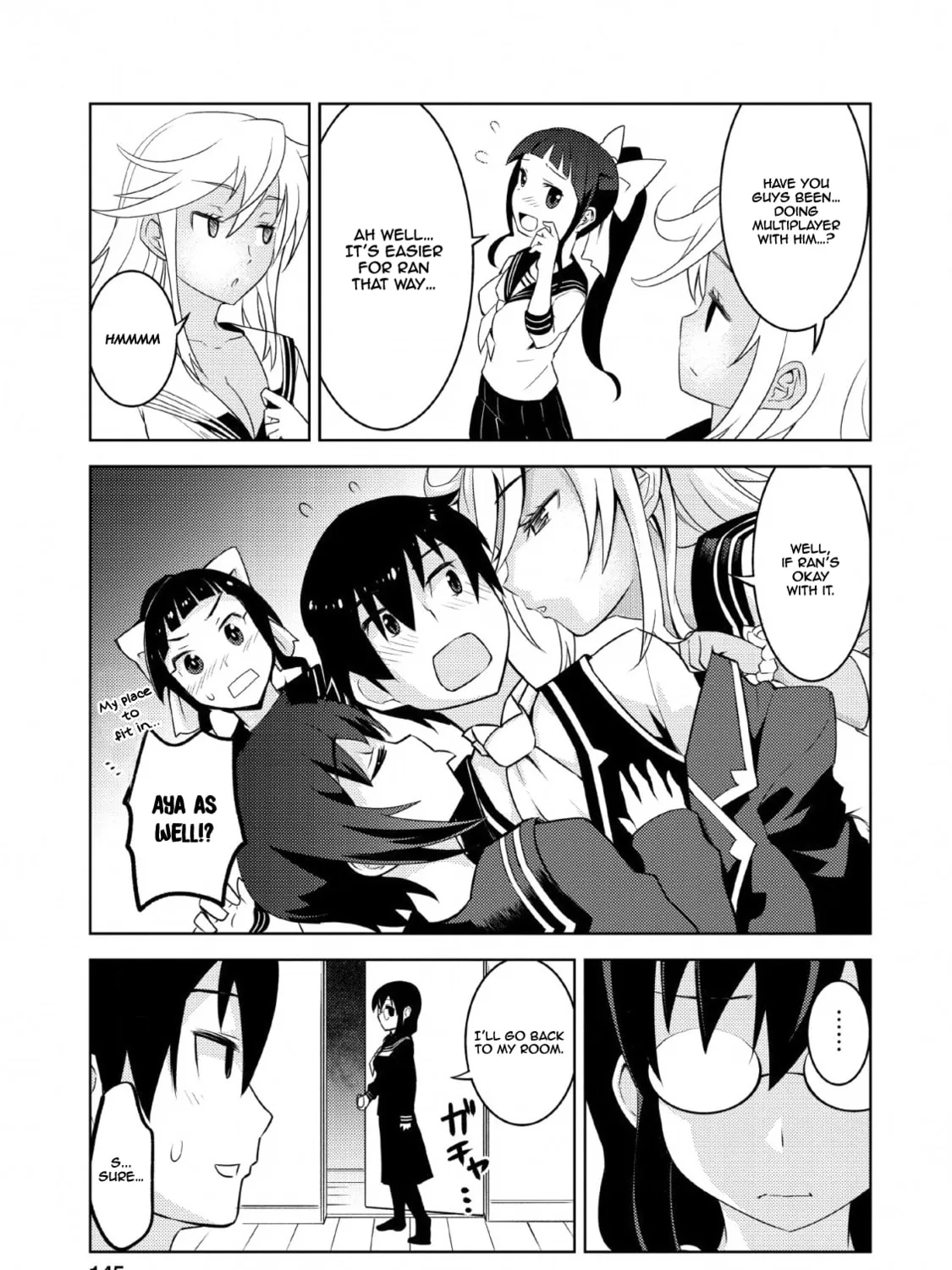 Class Teni de Ore dake Haburaretara, Doukyuu Harem Tsukuru Koto ni Shita Chapter 10 page 54 - 