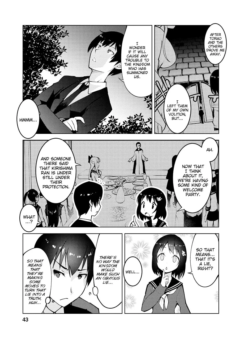 Class Teni de Ore dake Haburaretara, Doukyuu Harem Tsukuru Koto ni Shita Chapter 2 page 9 - 