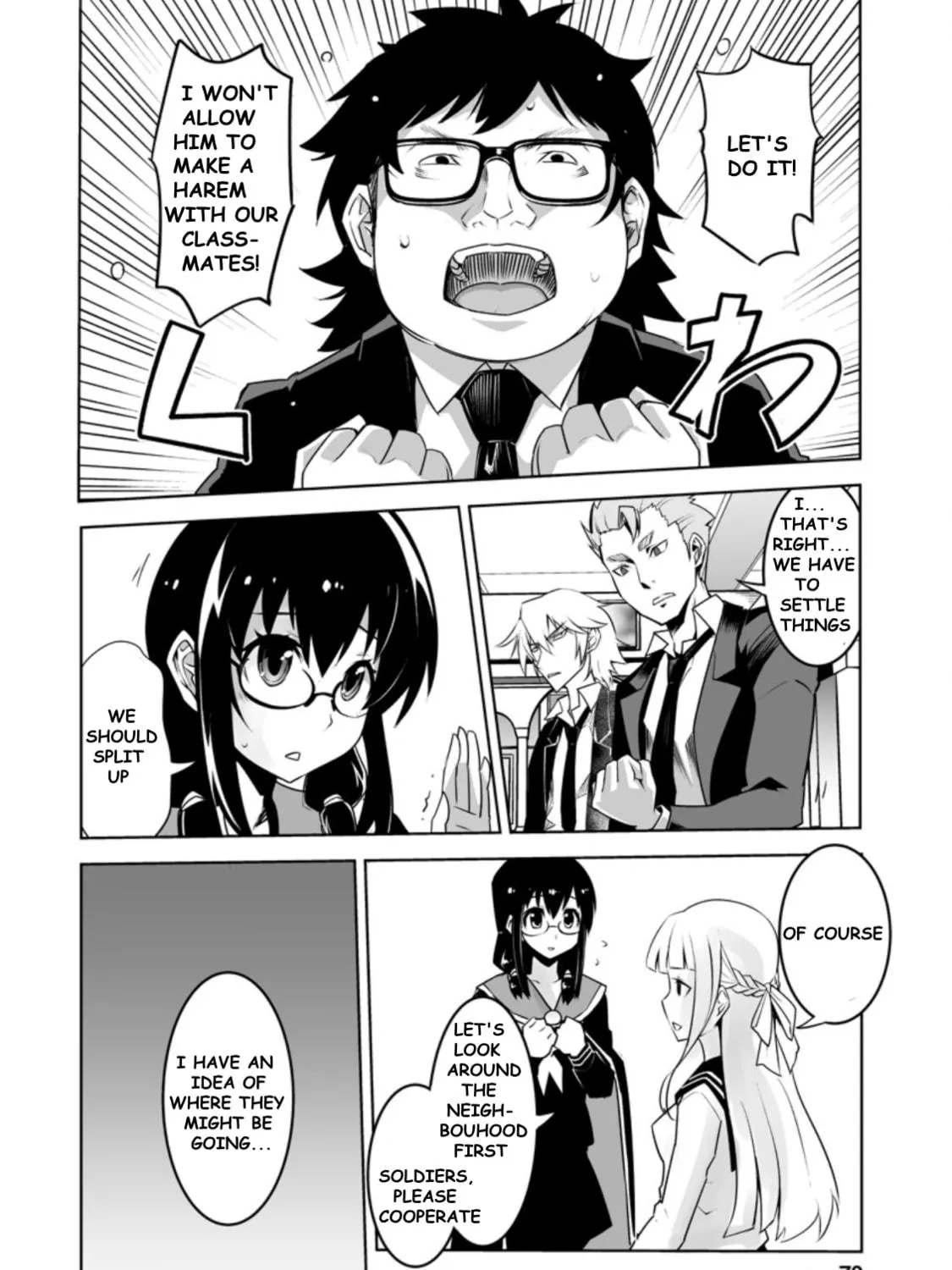 Class Teni de Ore dake Haburaretara, Doukyuu Harem Tsukuru Koto ni Shita Chapter 23.1 page 11 - 