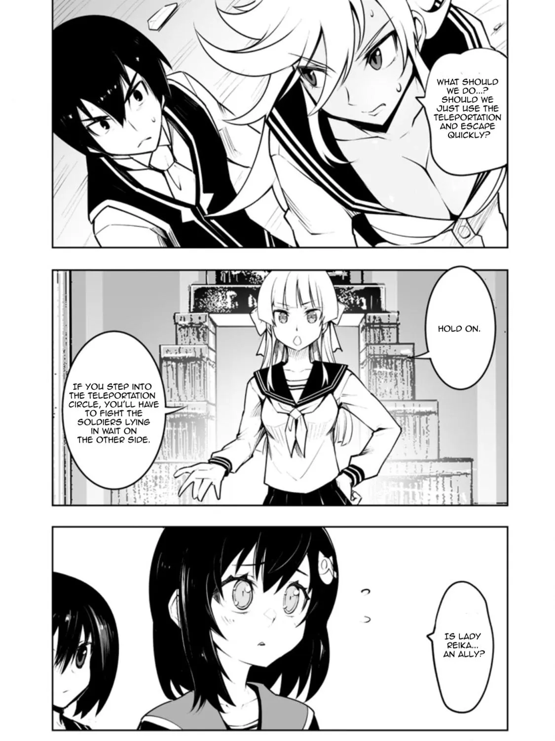 Class Teni de Ore dake Haburaretara, Doukyuu Harem Tsukuru Koto ni Shita Chapter 32.2 page 9 - 