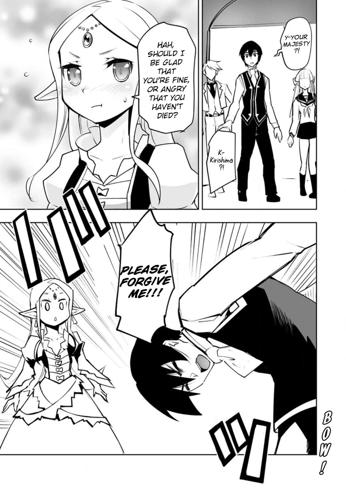Class Teni de Ore dake Haburaretara, Doukyuu Harem Tsukuru Koto ni Shita Chapter 34.1 page 9 - 
