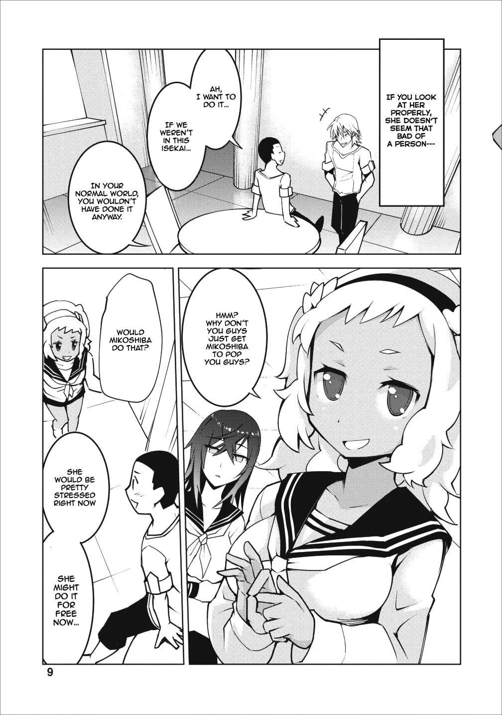 Class Teni de Ore dake Haburaretara, Doukyuu Harem Tsukuru Koto ni Shita Chapter 6 page 8 - 