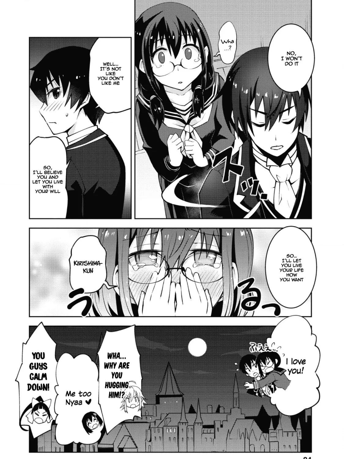 Class Teni de Ore dake Haburaretara, Doukyuu Harem Tsukuru Koto ni Shita Chapter 8 page 56 - 