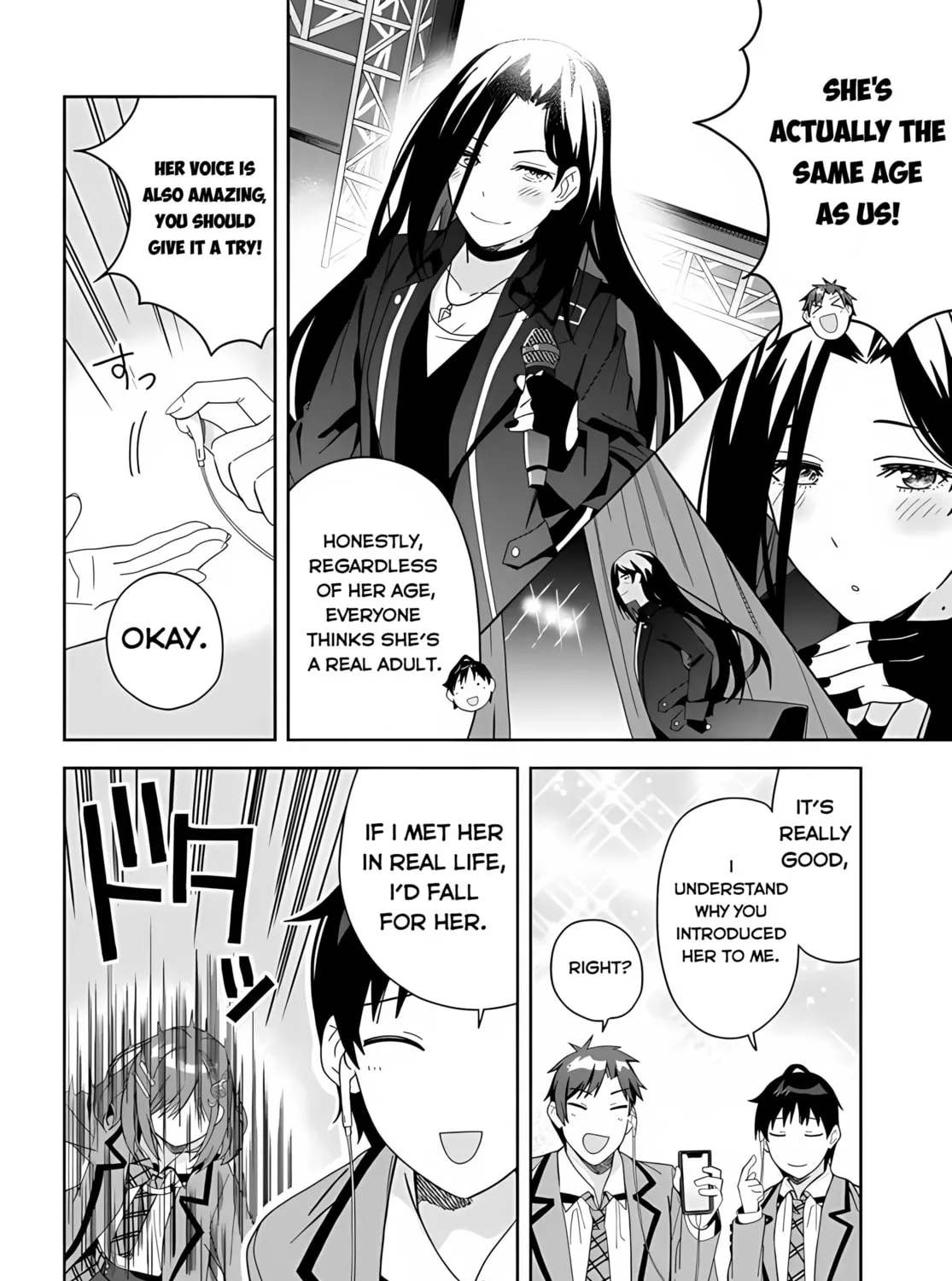 Classmate no Moto Idol ga, Tonikaku Kyodou Fushin Nan desu Chapter 1 page 43 - 