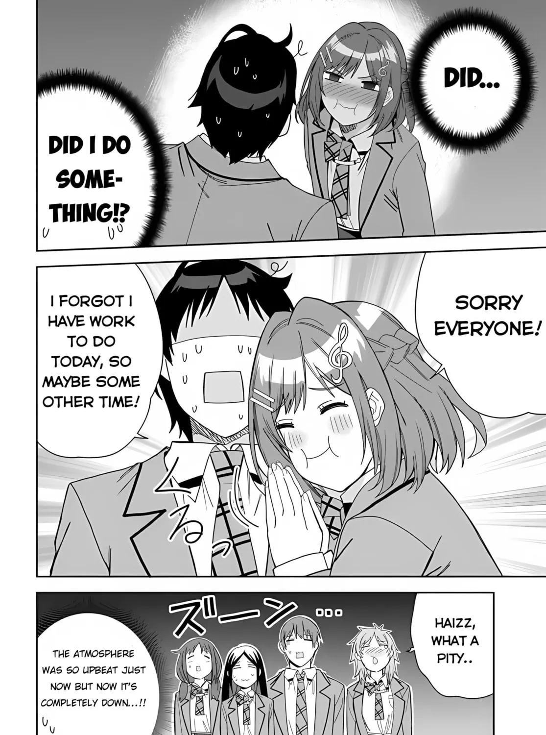 Classmate no Moto Idol ga, Tonikaku Kyodou Fushin Nan desu Chapter 1 page 55 - 