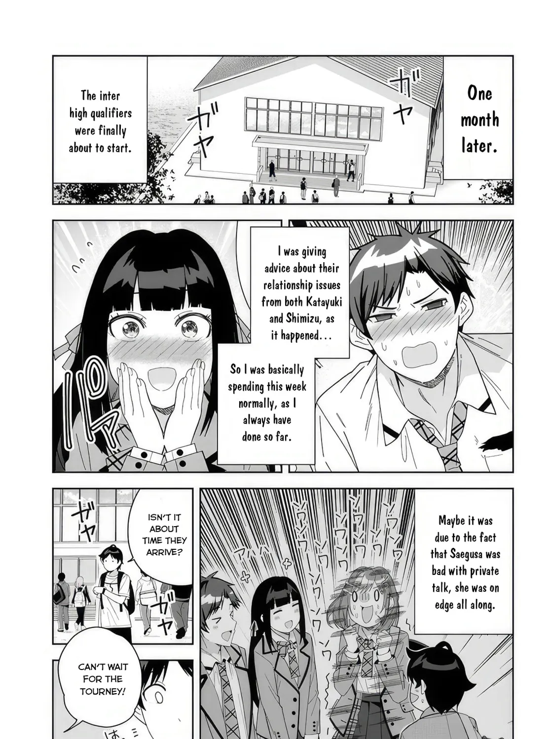 Classmate no Moto Idol ga, Tonikaku Kyodou Fushin Nan desu Chapter 10 page 1 - 