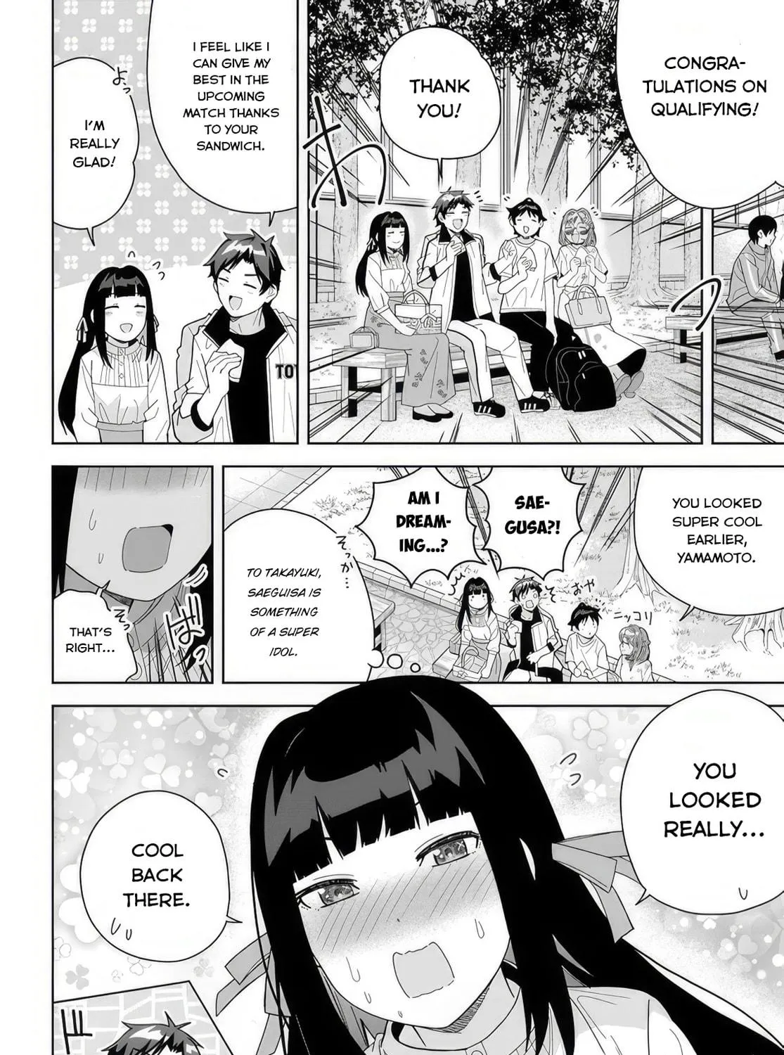 Classmate no Moto Idol ga, Tonikaku Kyodou Fushin Nan desu Chapter 10 page 19 - 