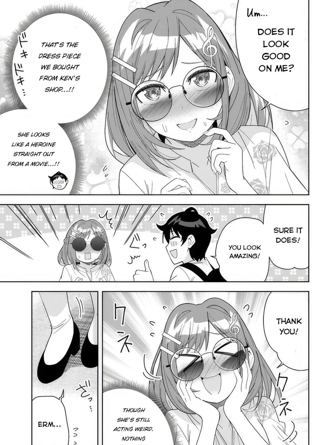 Classmate no Moto Idol ga, Tonikaku Kyodou Fushin Nan desu Chapter 10 page 5 - 