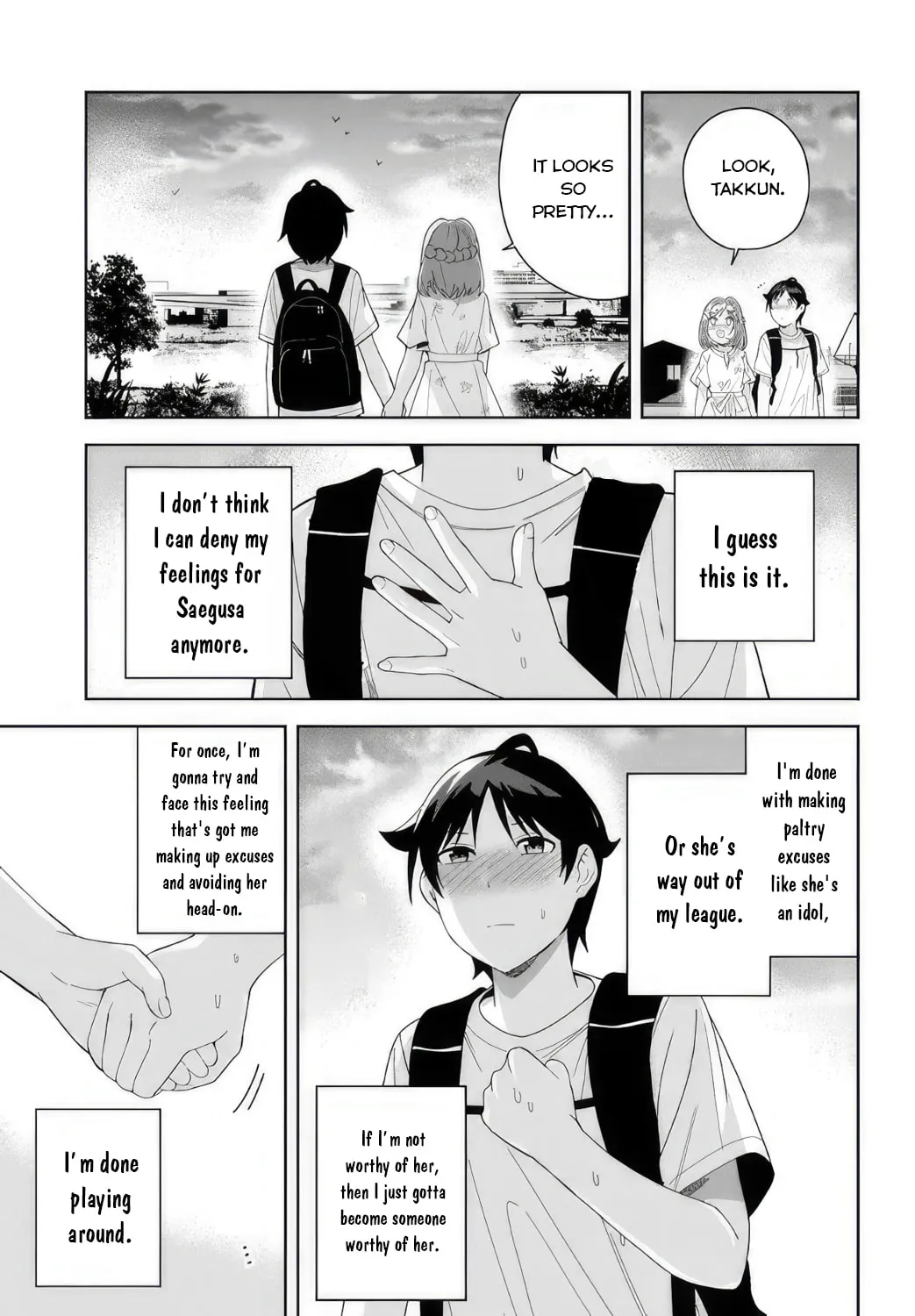 Classmate no Moto Idol ga, Tonikaku Kyodou Fushin Nan desu Chapter 11 page 34 - 