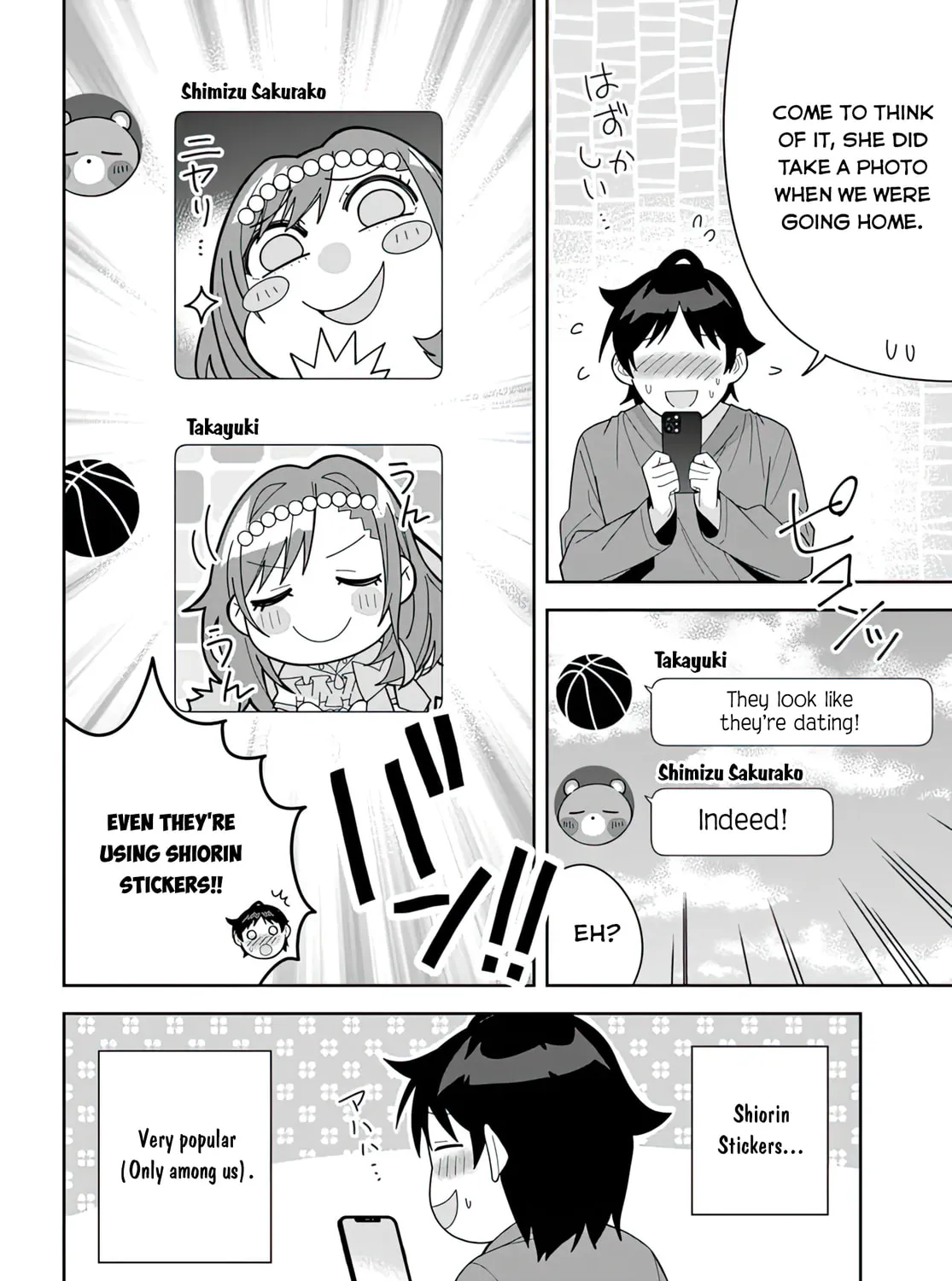 Classmate no Moto Idol ga, Tonikaku Kyodou Fushin Nan desu Chapter 12 page 13 - 