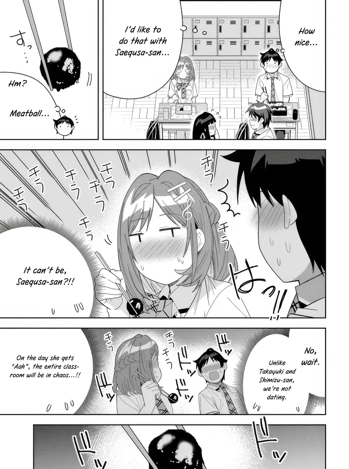 Classmate no Moto Idol ga, Tonikaku Kyodou Fushin Nan desu Chapter 12 page 27 - 