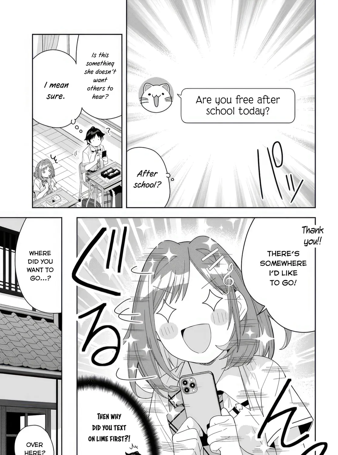 Classmate no Moto Idol ga, Tonikaku Kyodou Fushin Nan desu Chapter 12 page 31 - 