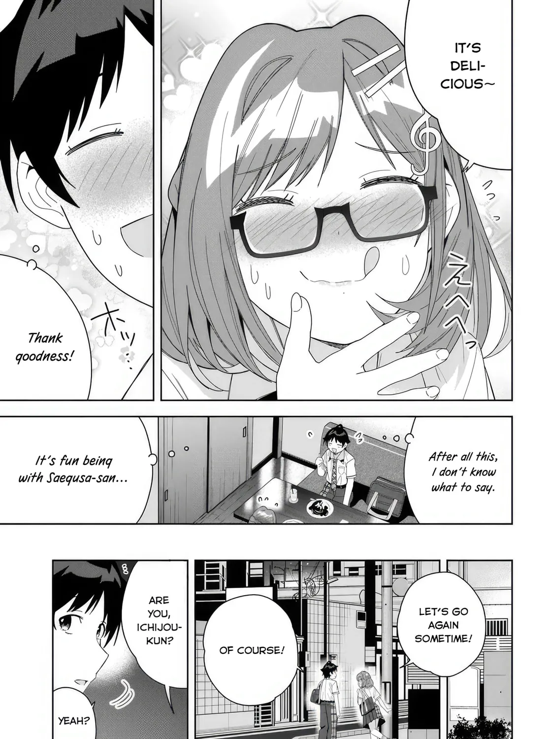 Classmate no Moto Idol ga, Tonikaku Kyodou Fushin Nan desu Chapter 12 page 55 - 