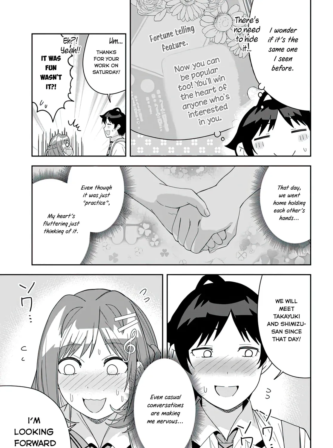 Classmate no Moto Idol ga, Tonikaku Kyodou Fushin Nan desu Chapter 12 page 7 - 