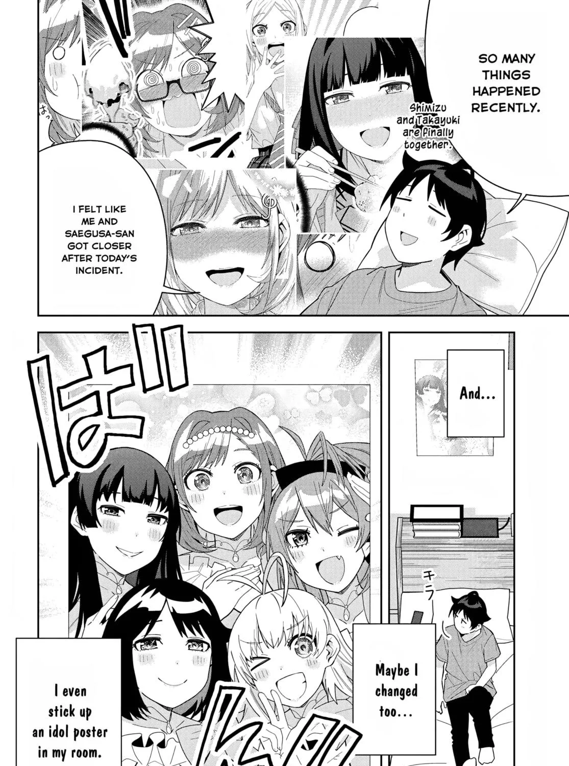 Classmate no Moto Idol ga, Tonikaku Kyodou Fushin Nan desu Chapter 13 page 23 - 