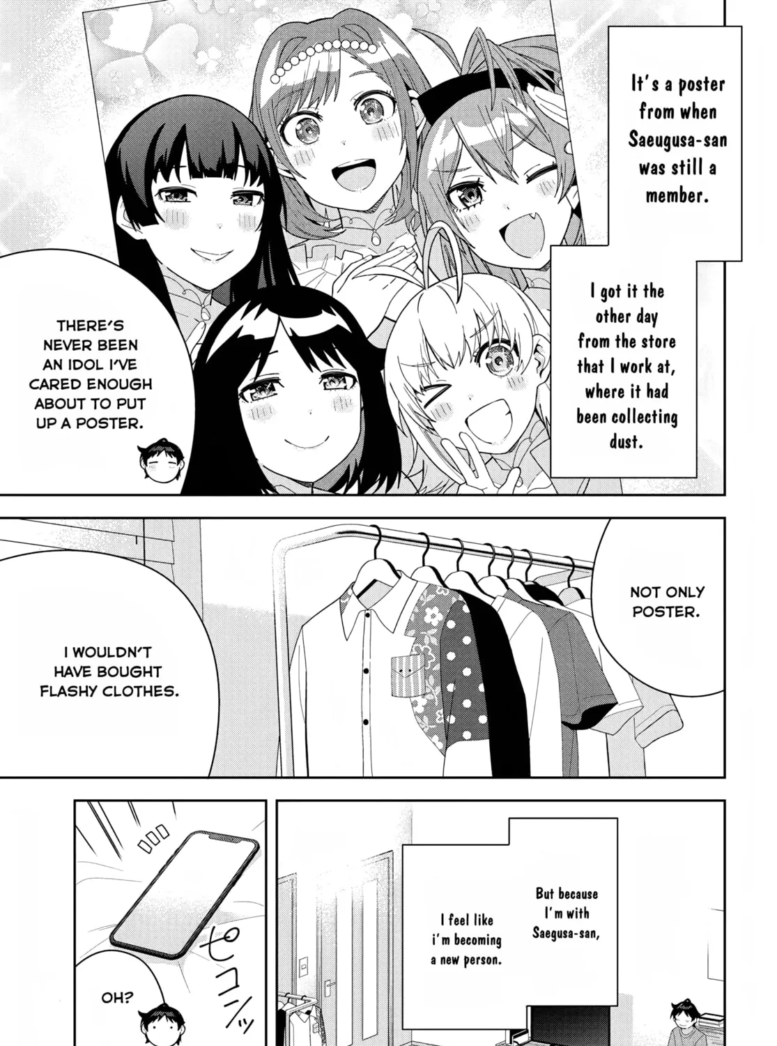 Classmate no Moto Idol ga, Tonikaku Kyodou Fushin Nan desu Chapter 13 page 25 - 