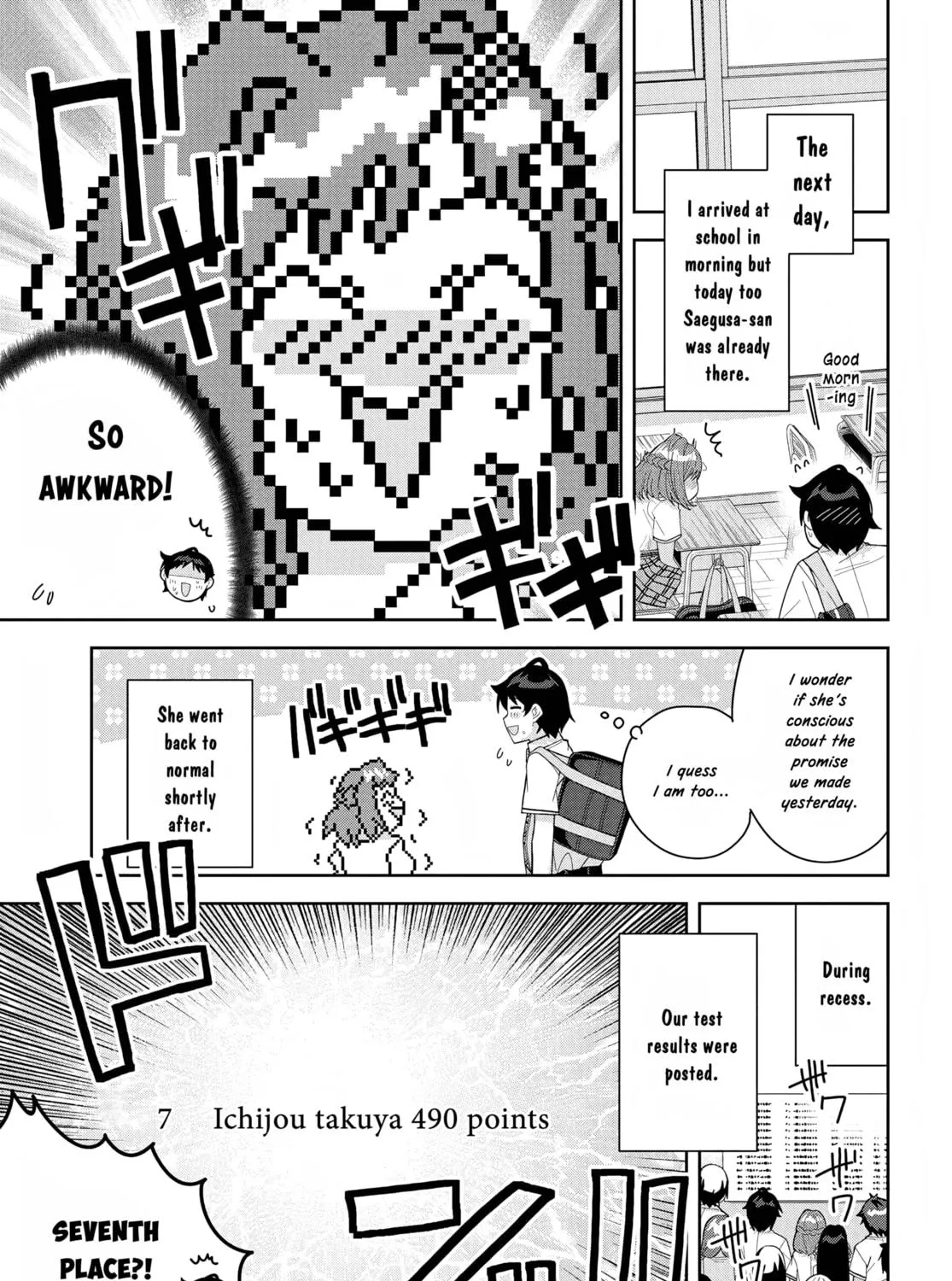Classmate no Moto Idol ga, Tonikaku Kyodou Fushin Nan desu Chapter 13 page 35 - 