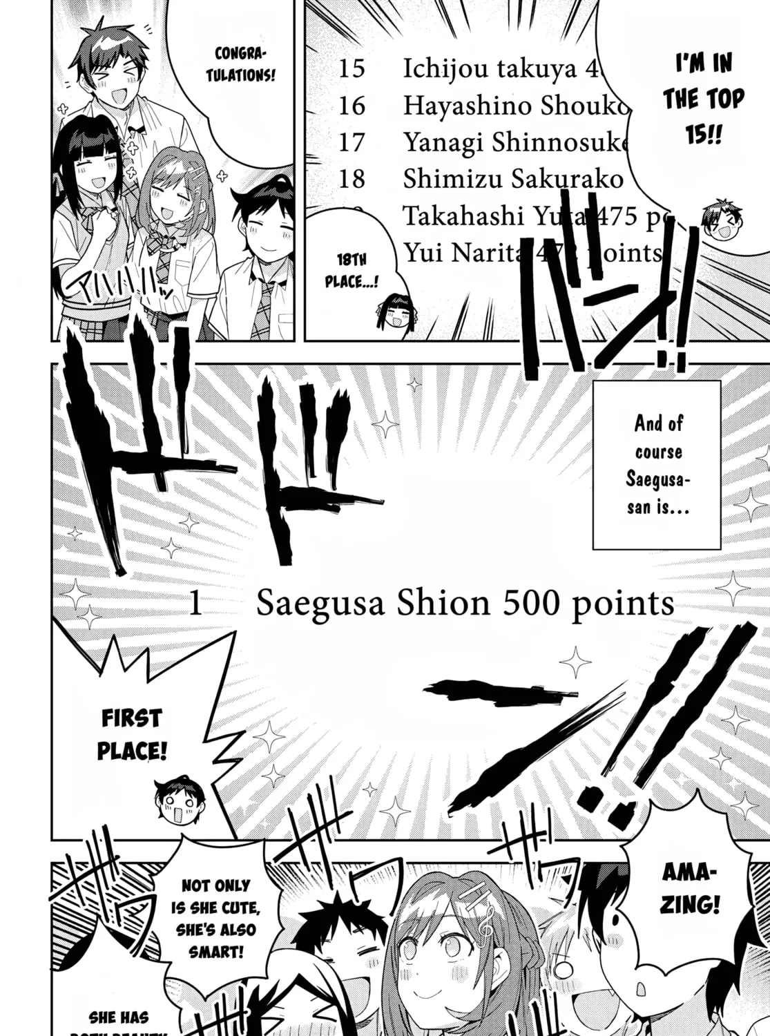 Classmate no Moto Idol ga, Tonikaku Kyodou Fushin Nan desu Chapter 13 page 37 - 