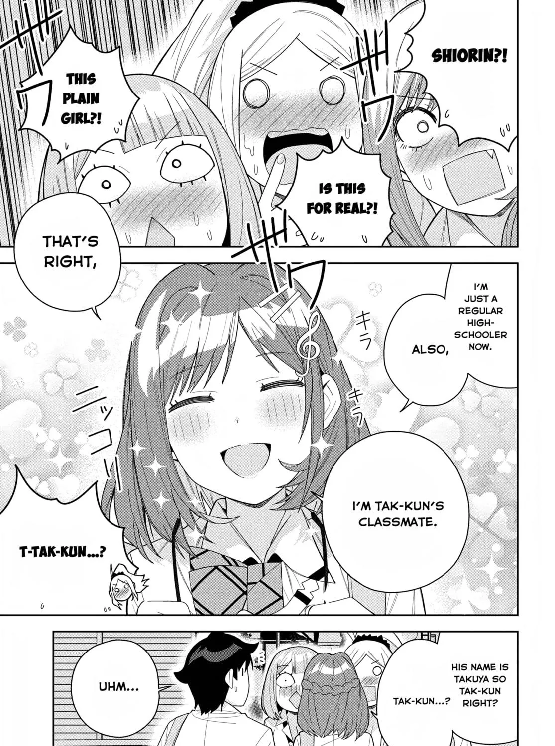 Classmate no Moto Idol ga, Tonikaku Kyodou Fushin Nan desu Chapter 13 page 5 - 