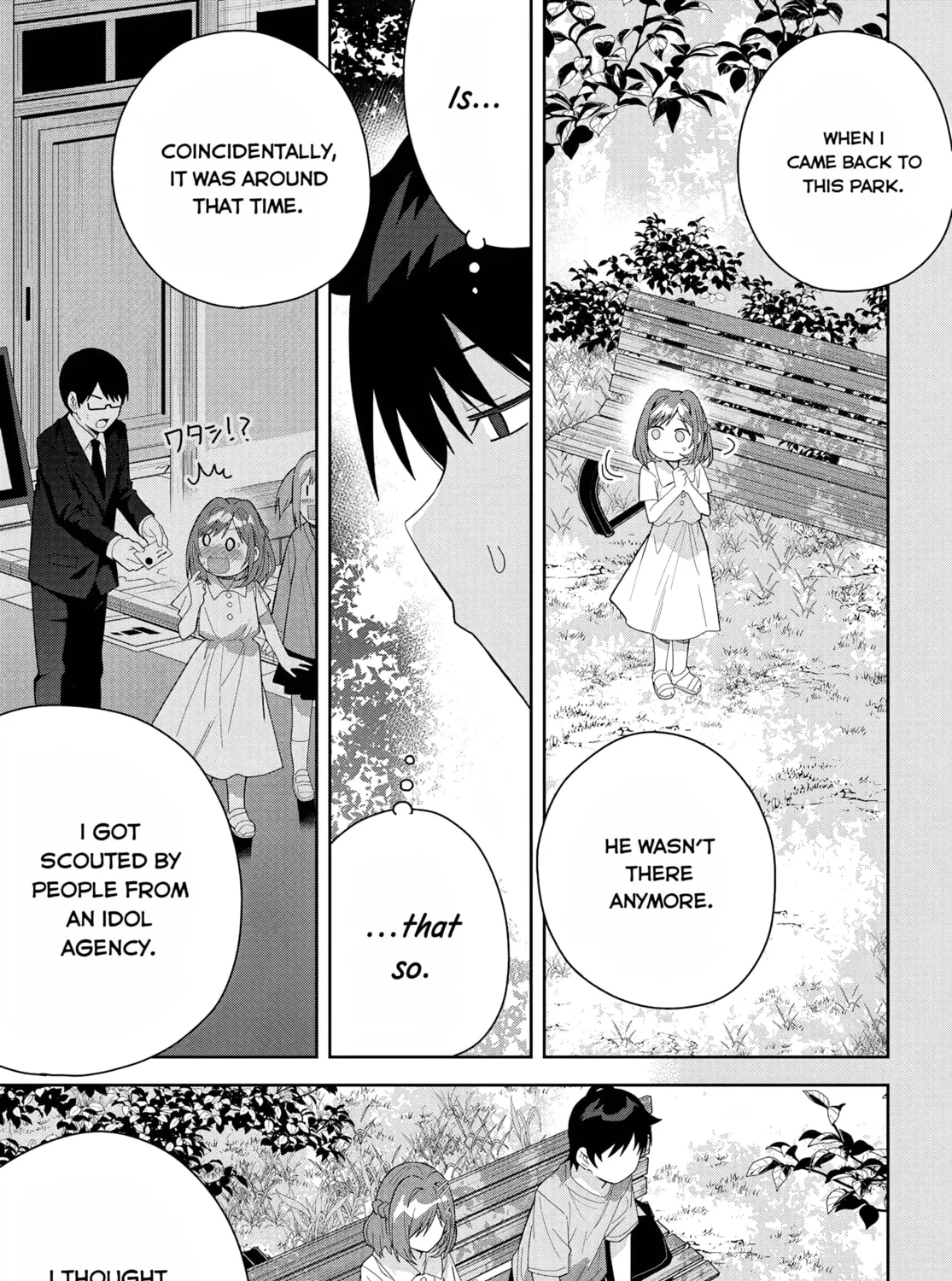 Classmate no Moto Idol ga, Tonikaku Kyodou Fushin Nan desu Chapter 14 page 33 - 