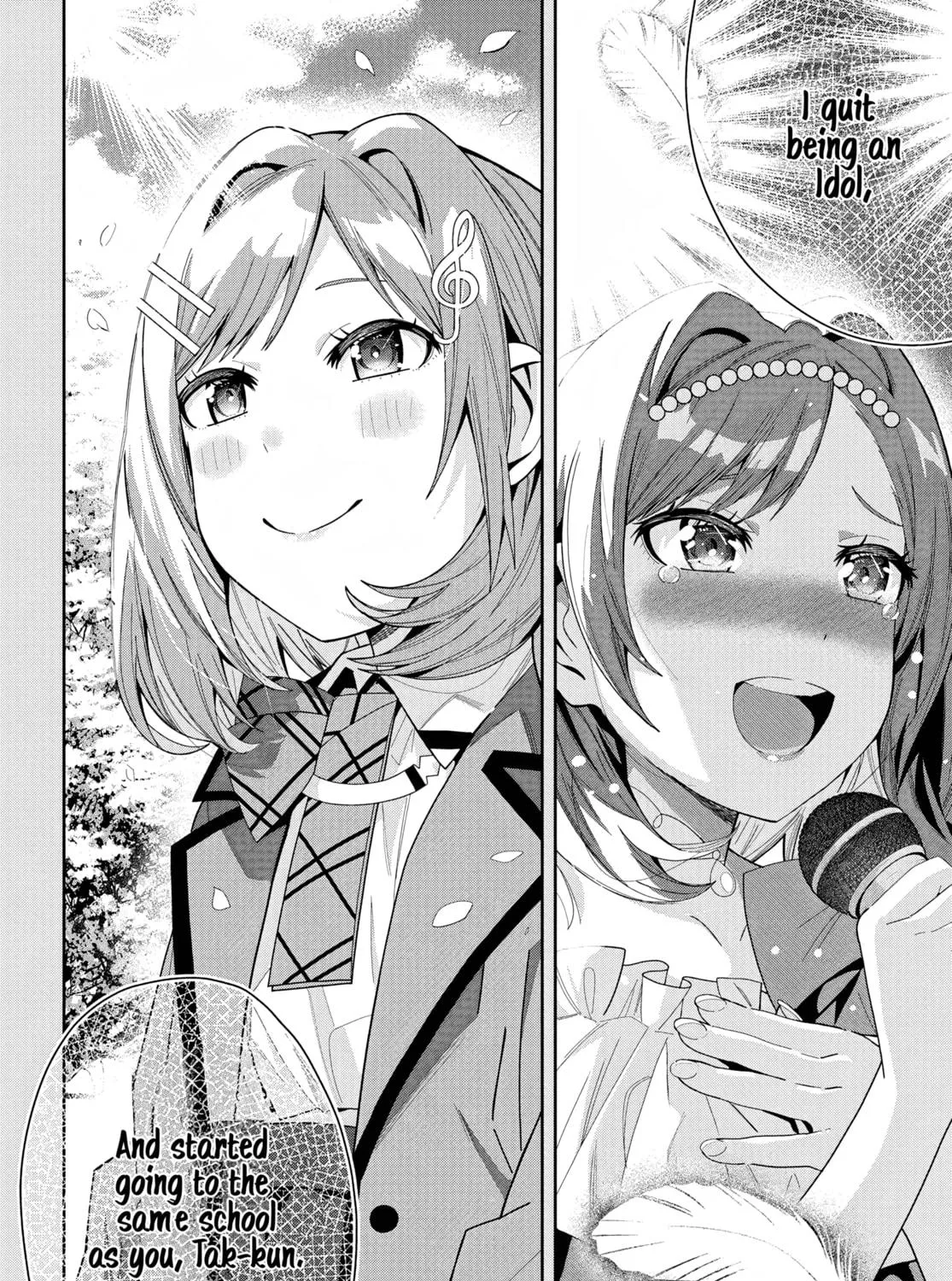 Classmate no Moto Idol ga, Tonikaku Kyodou Fushin Nan desu Chapter 15 page 19 - 